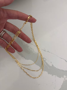 Multi Layer Gold Filled Necklaces