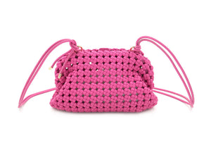 Braided Weave Clutch Bag