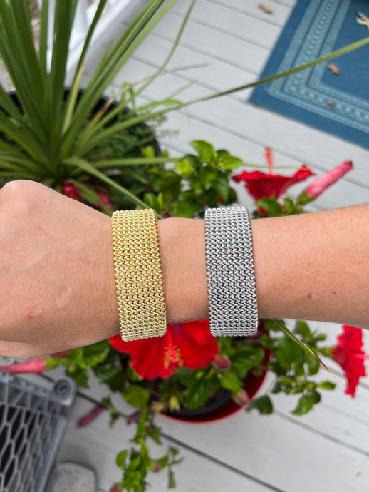 “Mesh” Cuff Bracelet