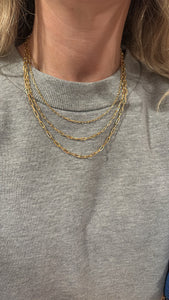 Multi Layer Gold Filled Necklaces