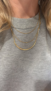 Multi Layer Gold Filled Necklaces