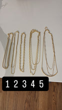 Load image into Gallery viewer, Multi Layer Gold Filled Necklaces