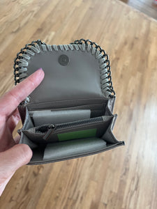 Silver Grey Mini Wallet