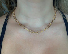 Load image into Gallery viewer, Oval Link necklace