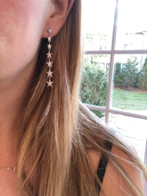 Load image into Gallery viewer, Star Drop Earrings