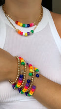 Load image into Gallery viewer, Rainbow Pony Bead Bracelet