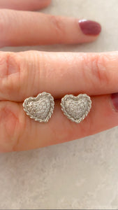 Heart earrings