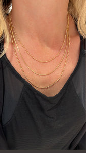 Triple Layer Gold Filled Necklace