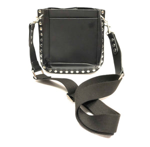 Black Studded Crossbody