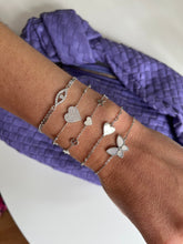 Load image into Gallery viewer, Mother of Pearl Butterfly Bracelet