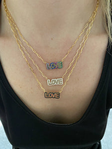 Bubble Love Necklaces