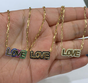 Bubble Love Necklaces