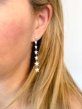 Load image into Gallery viewer, Star Drop Earrings